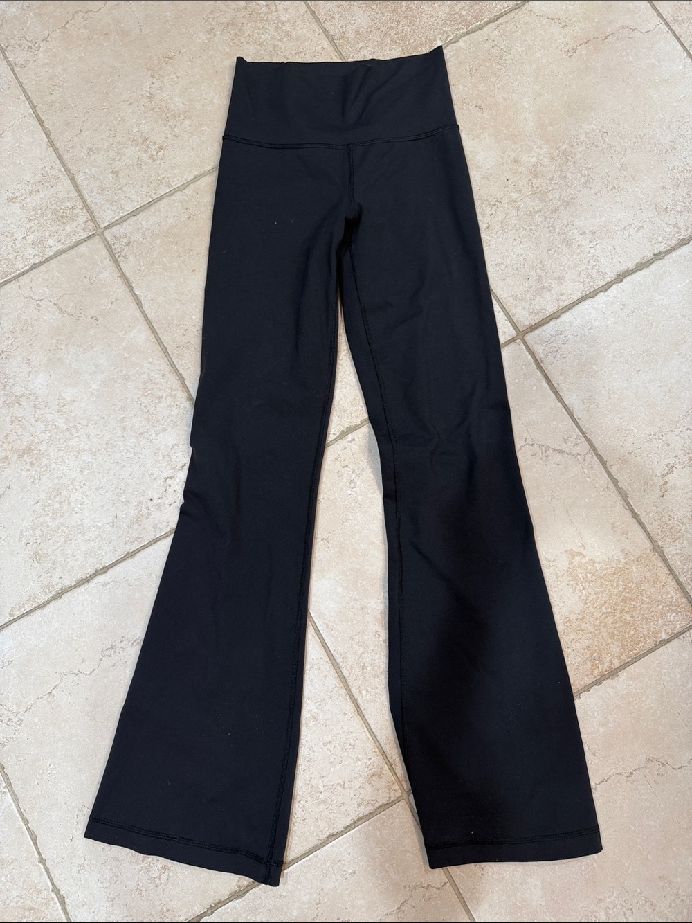 Lululemon Black Flare Yoga Pants